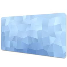 Decormat Podloga za pisalno mizo Modra abstrakcija 100x50 cm 