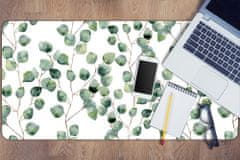 Decormat Podloga za pisalno mizo Branches with leaves 90x45 cm 