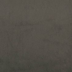 Vidaxl Podnožje, temno sivo, 78x56x32 cm, oblazinjeno v žametu
