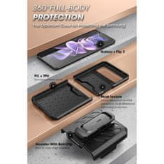 SUPCASE unicorn beetle pro galaxy s flip 3 črno