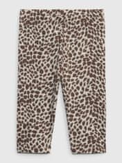 Gap Otroške organic capri Pajkice leopard 18-24M