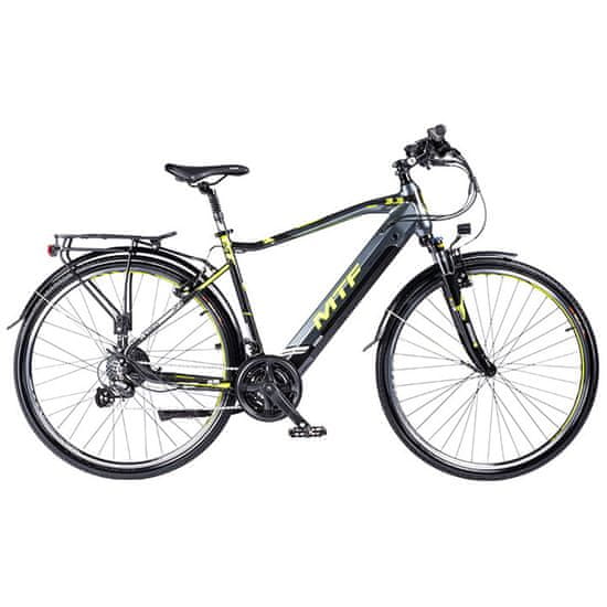 MTF Električno kolo Road 3.3, treking - moško, 18", 28", 32 Nm, baterija Samsung 36 V/19.6 Ah (705.6 Wh) do 160 km, 24 prestav Shimano