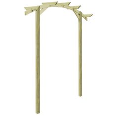 Greatstore Vrtna pergola impregnirana borovina 180x210x40 cm