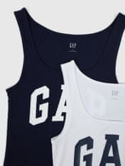 Gap Majica brez rokavov Logo tank, 2ks XS