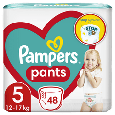 Pampers Pants 5 Junior (12-17 kg) Jumbo Pack - Hlačne plenice 48 kosov