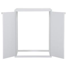 Vidaxl Omara za pralni stroj, bela, 68,5x64,5x88 cm, PVC