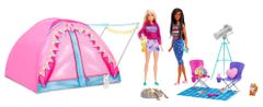 Mattel Barbie Dreamhouse adventures Šotor z 2 lutkama in dodatki HGC18