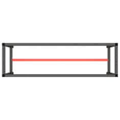 Vidaxl Okvir za delovno mizo mat črn in mat rdeč 170x50x79 cm kovinski