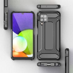 MG Hybrid Armor plastika ovitek za Samsung Galaxy A22 4G, črna