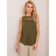 NieZnaszMnie Ženski top FRIENDLY khaki TW-TP-G070.79P_351110 L