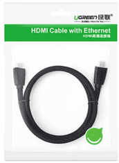 Ugreen kabel, HDMI v2.0, 2 m, črn (40410)