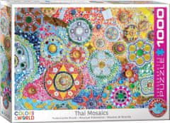 EuroGraphics Puzzle Thai mozaik 1000 kosov