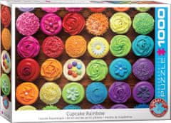 EuroGraphics Puzzle Torta mavrica 1000 kosov (Cupcake)