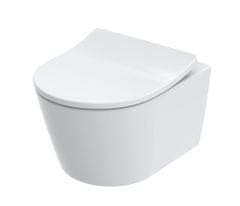 RP COMPACT Rimless viseča WC školjka - CW554Y