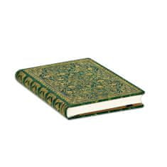 Paperblanks imenik, mini, trde platnice, zeleno-zlat