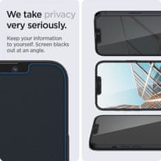 Spigen KALJENO STEKLO SPIGEN GLAS.TR "EZ FIT" 2-PAKET IPHONE 13 / 13 PRO ZASEBNOST