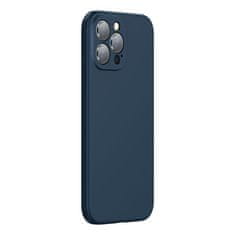 BASEUS ohišje iz tekočega gela, silikonski ovitek za iphone 13 pro blue (aryt000703)