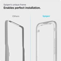 Spigen KALJENO STEKLO SPIGEN ALM GLASS FC IPHONE 13 / 13 PRO / 14 ČRN