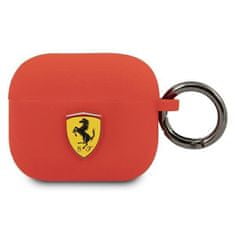 Ferrari FEA3SILRE AirPods 3 ovitek rdeča/rdeča Silikon