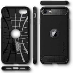 Spigen SPIGEN RUGGED ARMOR IPHONE SE 2020 / 2022 ČRN