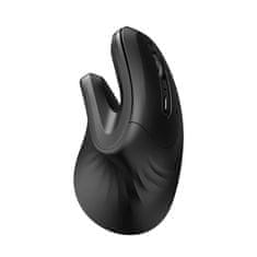 NEW Brezžična navpična miška Dareu LM109 Magic Hand Bluetooth + 2.4G (črna)