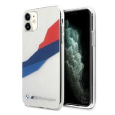 Bmw etui bmhcn61sktgt iphone 11 6,1; / xr transparentno trdo ohišje motorsport tricolor