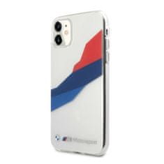 Bmw etui bmhcn61sktgt iphone 11 6,1; / xr transparentno trdo ohišje motorsport tricolor