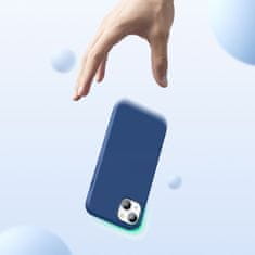 Ugreen Gumijast prilagodljiv silikonski ovitek za iPhone 13 modri