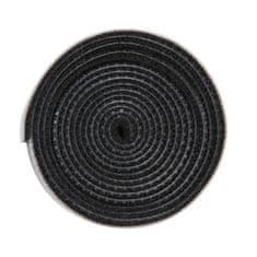 BASEUS rainbow circle hook and loop straps - velcro trak velcro kabel organizator 1 m črn (acmgt-e01)