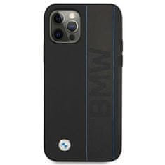 Bmw etui bmhcp12lrwbok iphone 12 pro max 6,7; črna trda torbica leather outlines