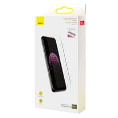 BASEUS Baseus 0,3 mm polno steklena kaljena steklena folija (paket 2 kosov) za iPhone XS Max/11 Pro Max 6,5 palca