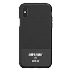 slomart Superdry oblikovano platno za iphone x / xs - črno