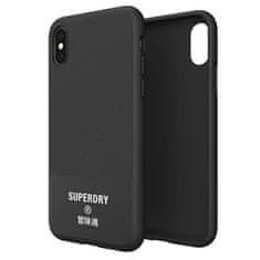 slomart Superdry oblikovano platno za iphone x / xs - črno