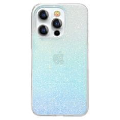 slomart kingxbar streamer series luksuzno elegantno ohišje za iphone 13 pro blue (glitter)