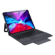 slomart dux ducis ohišje s tipkovnico na dotik ohišje za tablični računalnik brezžična bluetooth tipkovnica ipad pro 12,9'' 2018 / 2020 / 2021 črna