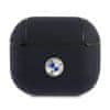 Bmw BMA3SSLNA AirPods 3 ovitek moder/navy Geniune Leather Silver Logo