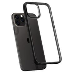 Spigen SPIGEN ULTRA HYBRID IPHONE 12/12 PRO MAT ČRNA