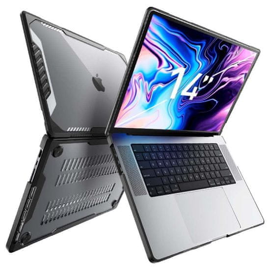 SUPCASE unicorn beetle pro macbook pro 14 2021 črn