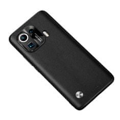 BASEUS Usnjena torbica Alloy Leather za Xiaomi Mi 11 pro (črna)