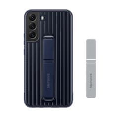 Samsung zaščitna stoječa torbica za samsung galaxy s22 + (s22 plus) mornarsko modra (ef-rs906cnegww)