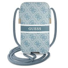 Guess torbica GUPHM4GDBL 6,1" modra/modra trda torbica 4G Stripe