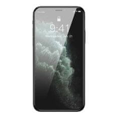 BASEUS Baseus 0,3 mm polno steklena kaljena steklena folija (paket 2 kosov) za iPhone XR/11 6,1 palca