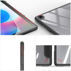 slomart dux ducis toby armored flip smart case za realme pad z držalom za pisalo, črna