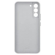 Samsung Ohišje iz naravnega usnja za Galaxy S22+ Leather Cover light grey