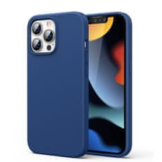 slomart ugreen zaščitni silikonski etui gumijasti fleksibilni silikonski etui iphone 13 pro max blue