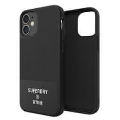 slomart Superdry oblikovano platno za iphone 12 mini - črno