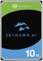 Seagate SkyHawk trdi disk (HDD), 10TB, 7200, 256MB, SATA, 6Gb/s (ST10000VE001)