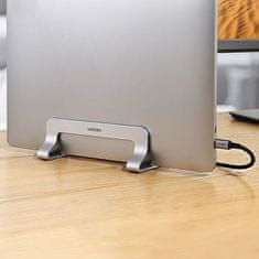 Ugreen Vertikalno stojalo za prenosni računalnik MacBook, tablični računalnik, aluminij, srebrno