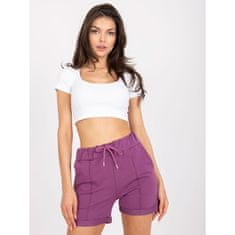 FANCY Ženske kratke hlače z žepi DOUGLAS vijolična FA-SN-6283.88P_386379 Univerzalni