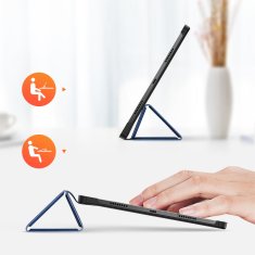 slomart dux ducis domo preklopna torbica za tablični računalnik s funkcijo smart sleep lenovo tab p12 pro modra